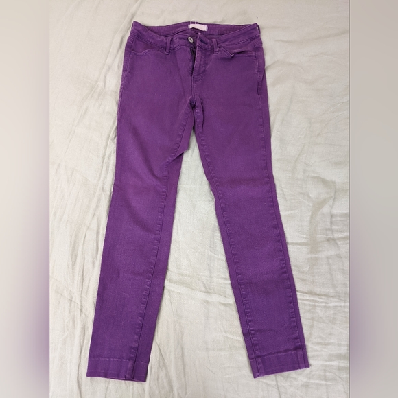 Uniqlo UJ Purple Jeans Size (26) - Picture 1 of 7